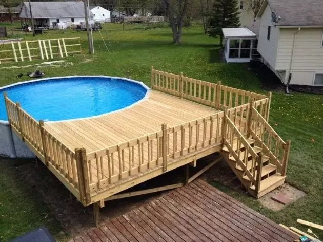 How to Build a Simple Above Ground Pool Deck