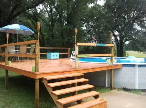 How to Build a Simple Above Ground Pool Deck