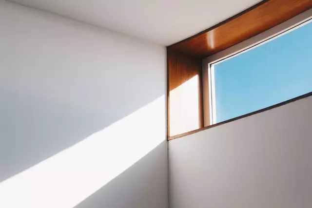 An Opening in a Wall Lets Light and Air Into a Room