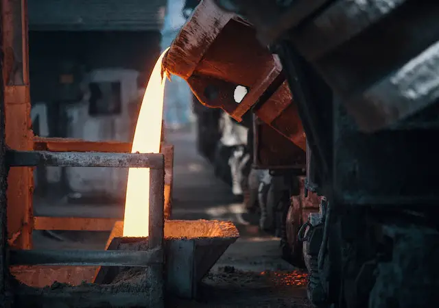 Access For Molten Metal Into Molds