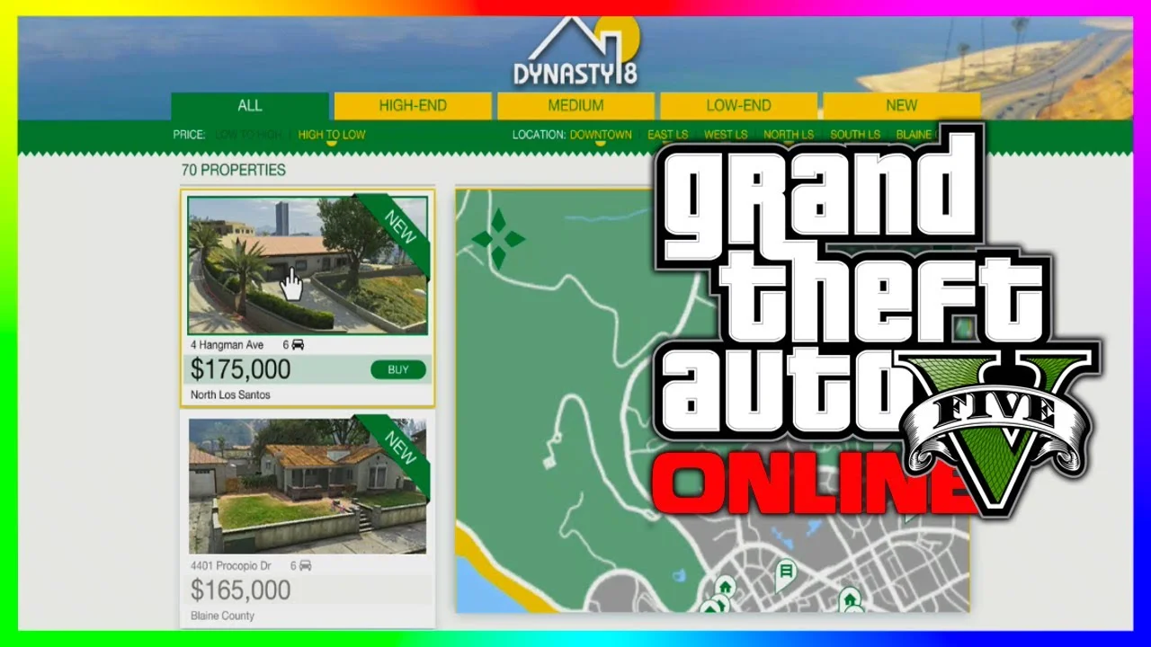 How to Buy Property in Gta 5?