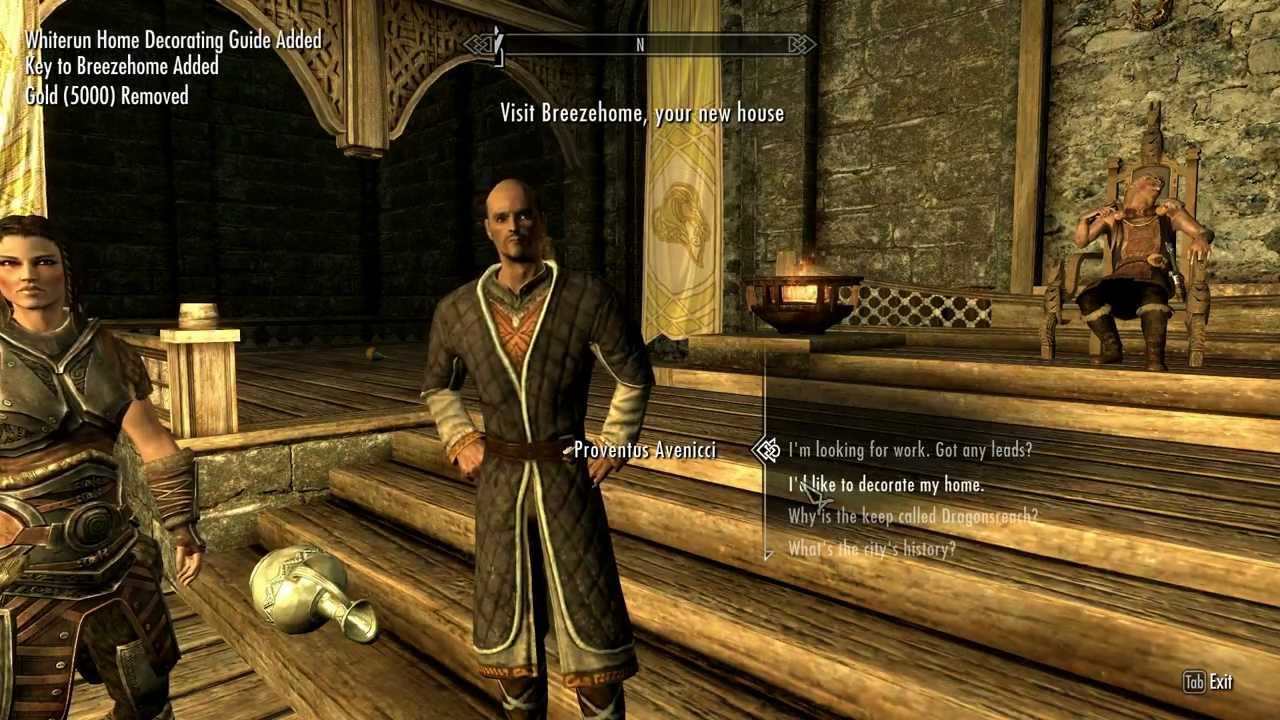 How to buy property in whiterun